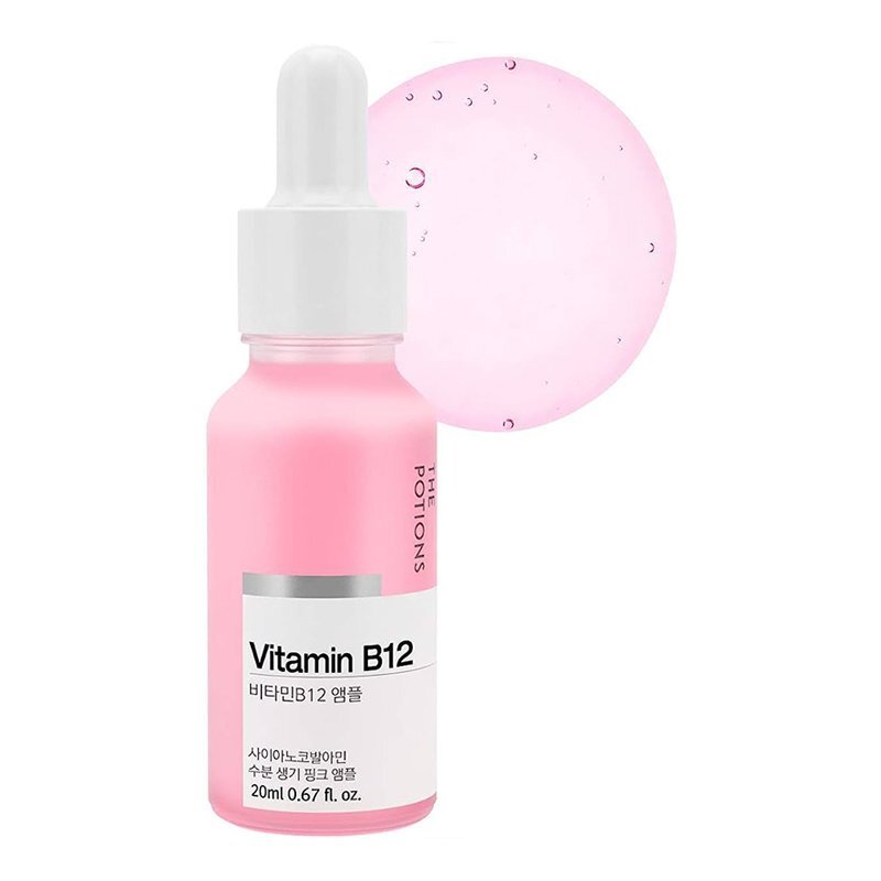 The Potions B12 Ampoule regeneruojamoji ampulė su vitaminu B12 mrwoo
