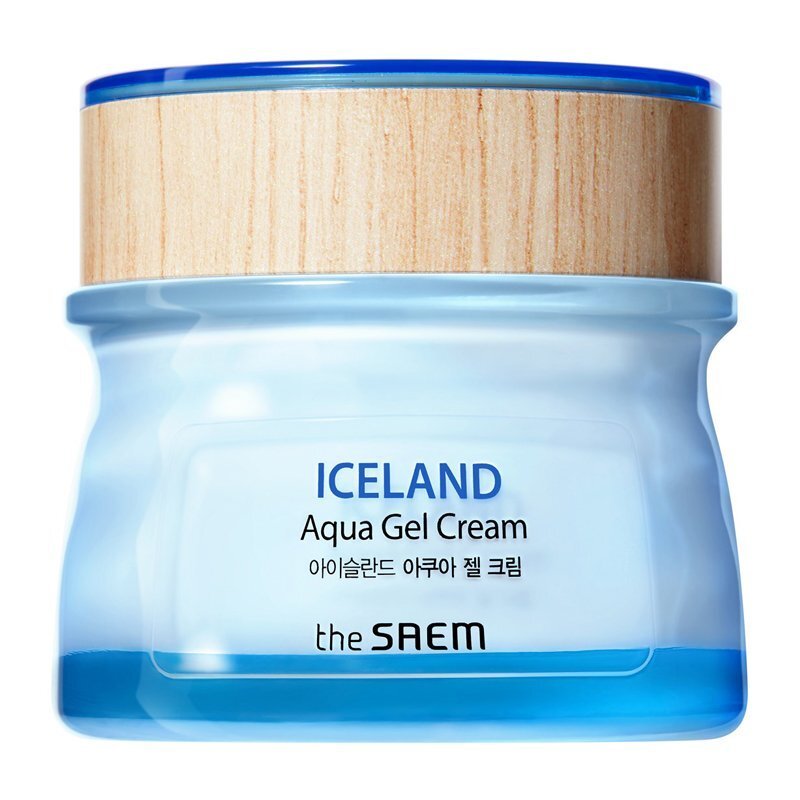 the SAEM Iceland Aqua Gel Cream – drėkinamasis gelio kremas