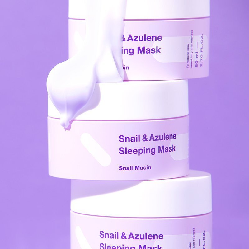 TIAM Snail & Azulene Sleeping Mask – naktinė kaukė