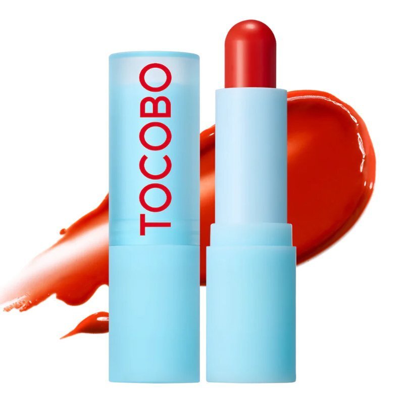 TOCOBO Powder Cream Lip Balm 013 Tangerine Red – drėkinamasis lūpų balzamas