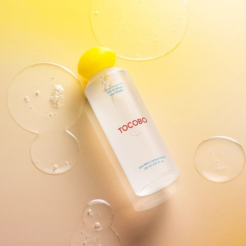 TOCOBO AHA BHA Lemon Toner – šveičiamasis tonikas