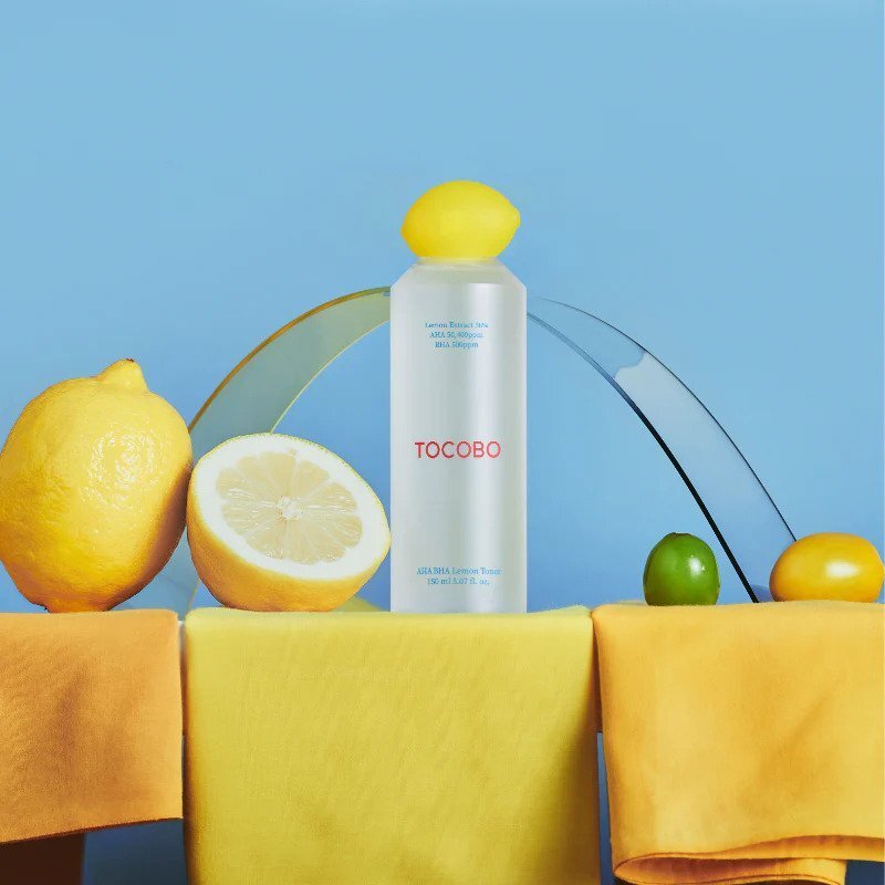 TOCOBO AHA BHA Lemon Toner – šveičiamasis tonikas