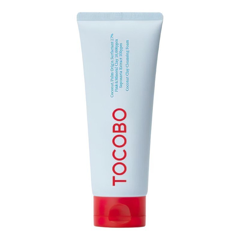 TOCOBO Coconut Clay Cleansing Foam – valomosios veido putos