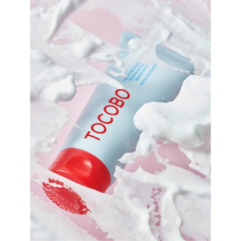 TOCOBO Coconut Clay Cleansing Foam – valomosios veido putos