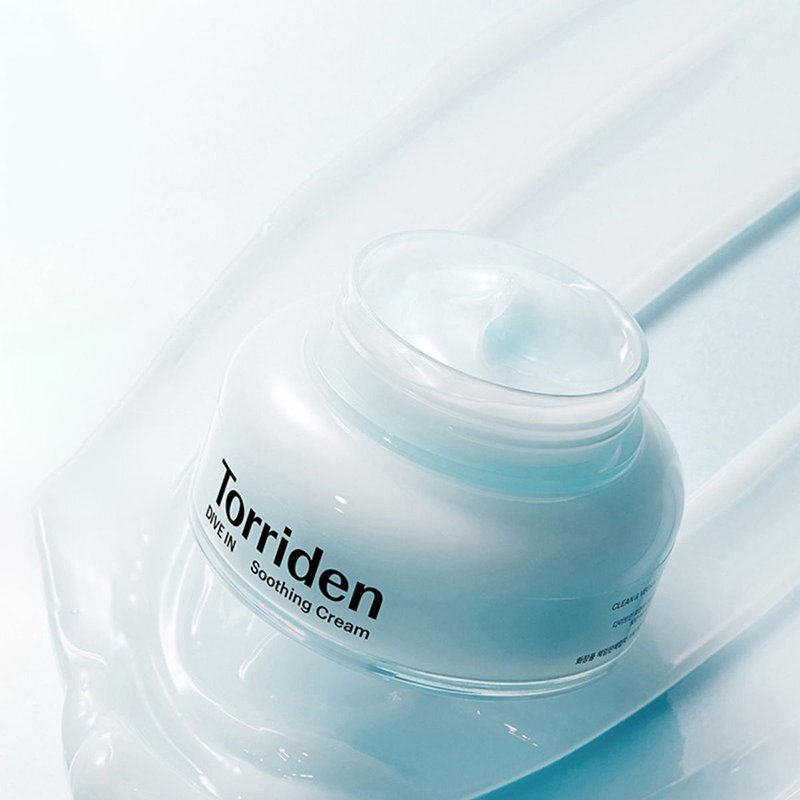 Torriden DIVE IN Low Molecule Hyaluronic Acid Soothing Cream – drėkinamasis kremas