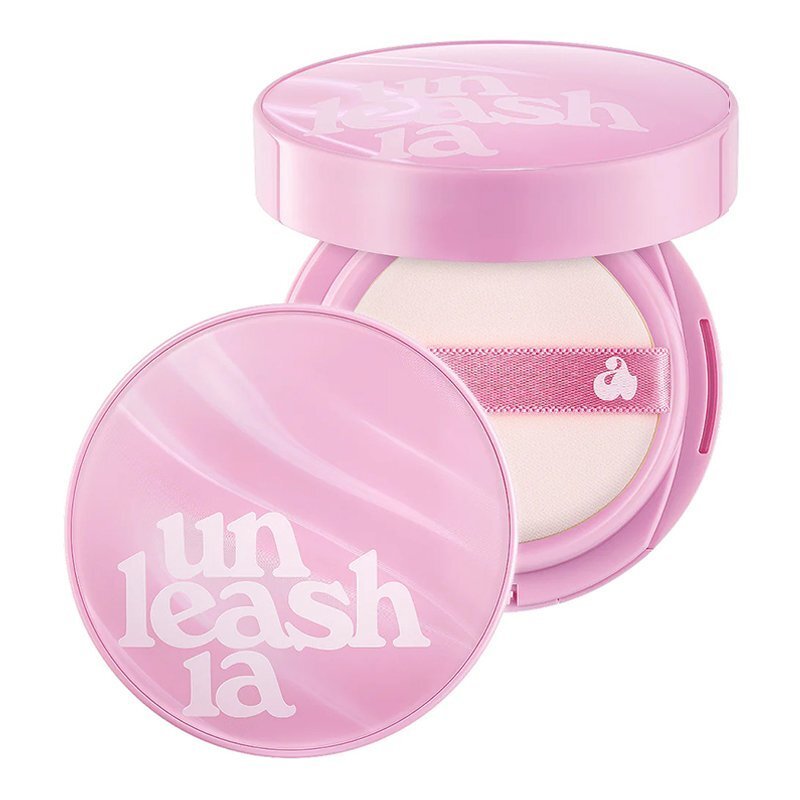 Unleashia Don't Touch Glass Pink Cushion SPF50+ PA++++ 21N Hyaline – makiažo pagrindas