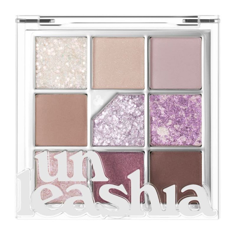 unleashia Glitterpedia Eye Palette 04 All of Lavender Fog – šešėlių paletė