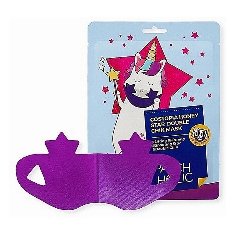 Patch Holic Costopia Honey Star Double Chin Mask – smakrą pakelianti veido kaukė