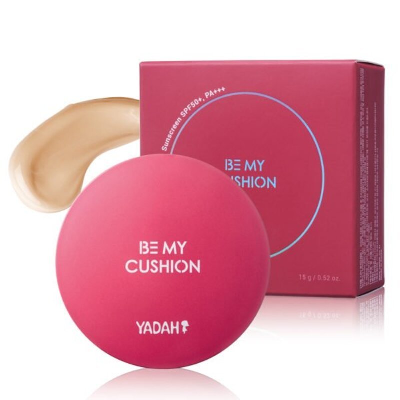 Yadah Be My Cushion SPF50+ PA+++ 21 Light Beige - makiažo pagrindas pagalvėlėje